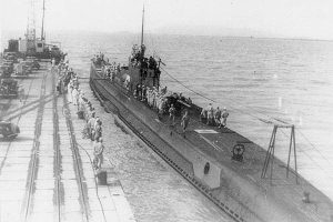 Japanese submarine I-10 that sank the SS Hartismere