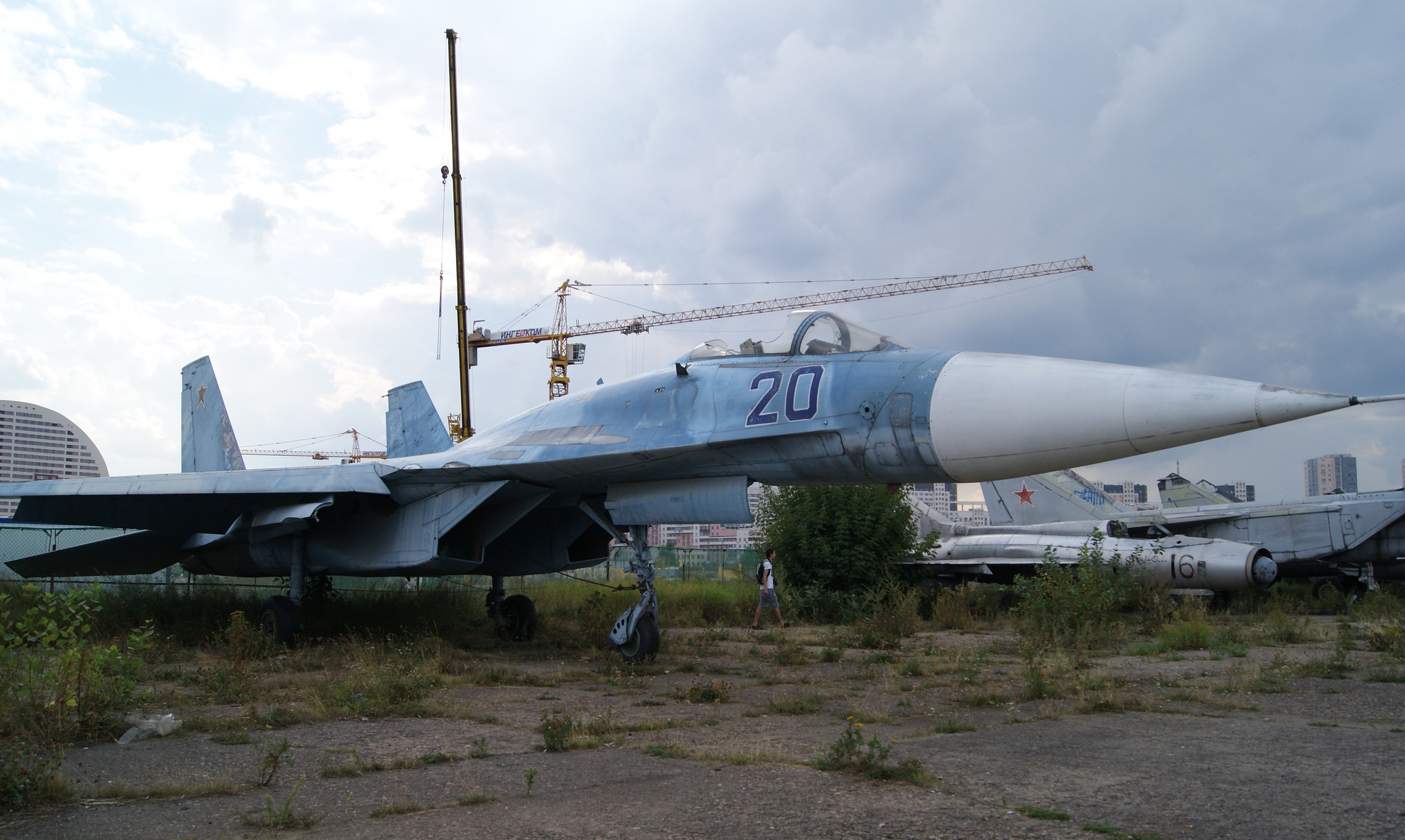 Sukhoi Su-27, reportedly a prototype. (Image Credit: Sergey Rodovnichenko, CC 3.0)