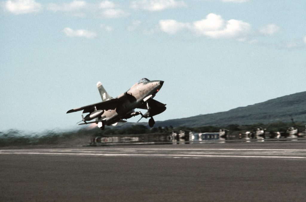 Flight Test Files: Republic F-105 Thunderchief – The Quest for Low-Level Supersonic Dominance 16 F 105 Thunderchief taking off