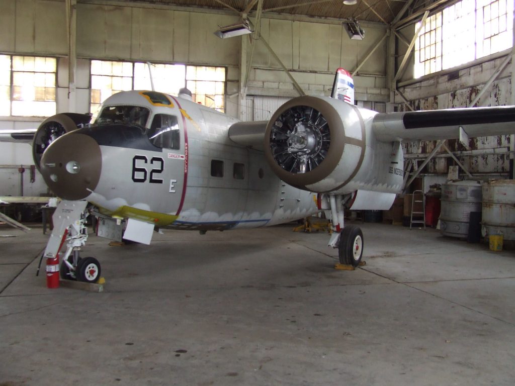 Grumman C-1A Trader restoration nearly completed. (Image Credit: Trader Air)