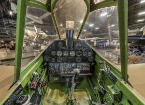 P-40 Warhawk Cockpit (Image Credit: NMUSAF)