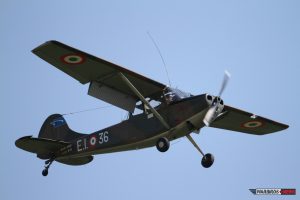 Renzo Catellani 'sCessna L-19 Bird Dog in the livery of the Italian Army flown by HAG's president Andrea Rossetto(Image Credit: Luckyplane.it)