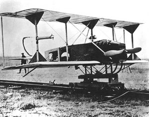 The world's first "cruise missile," the 1918 Sperry Aerial Torpedo, designed, built and launched from Long Island.