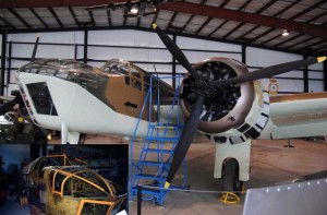 Meticulously-restored farm-rescued Bristol Blenheim. Inset: Pre-restoration (Image Credit: Bomber Command Museum of Canada)
