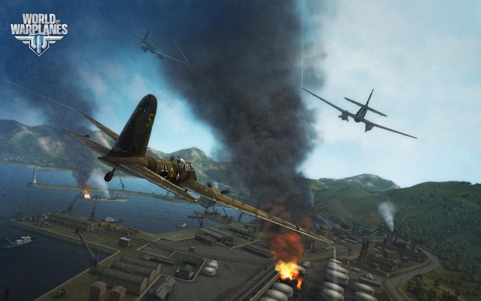 Actual Screenshot from World of Warplanes. (Image Credit: World of Warplanes)
