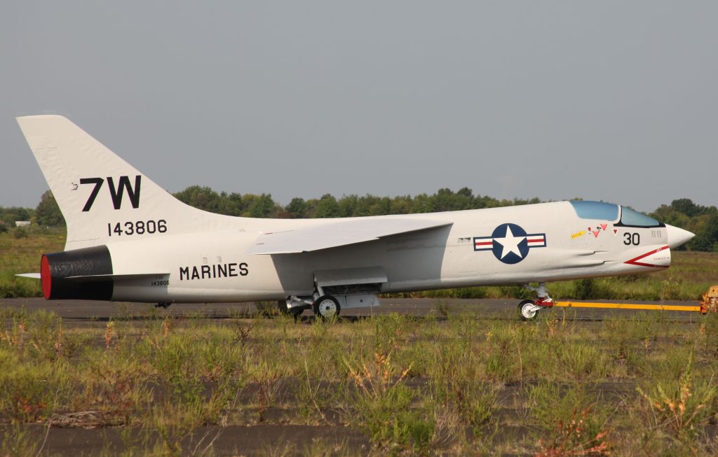 Wings of Freedom Aviation Museum Volunteers Near Completion of an F-8 Crusader Restoration 13 2015 F 8 Crusader Restoration 1