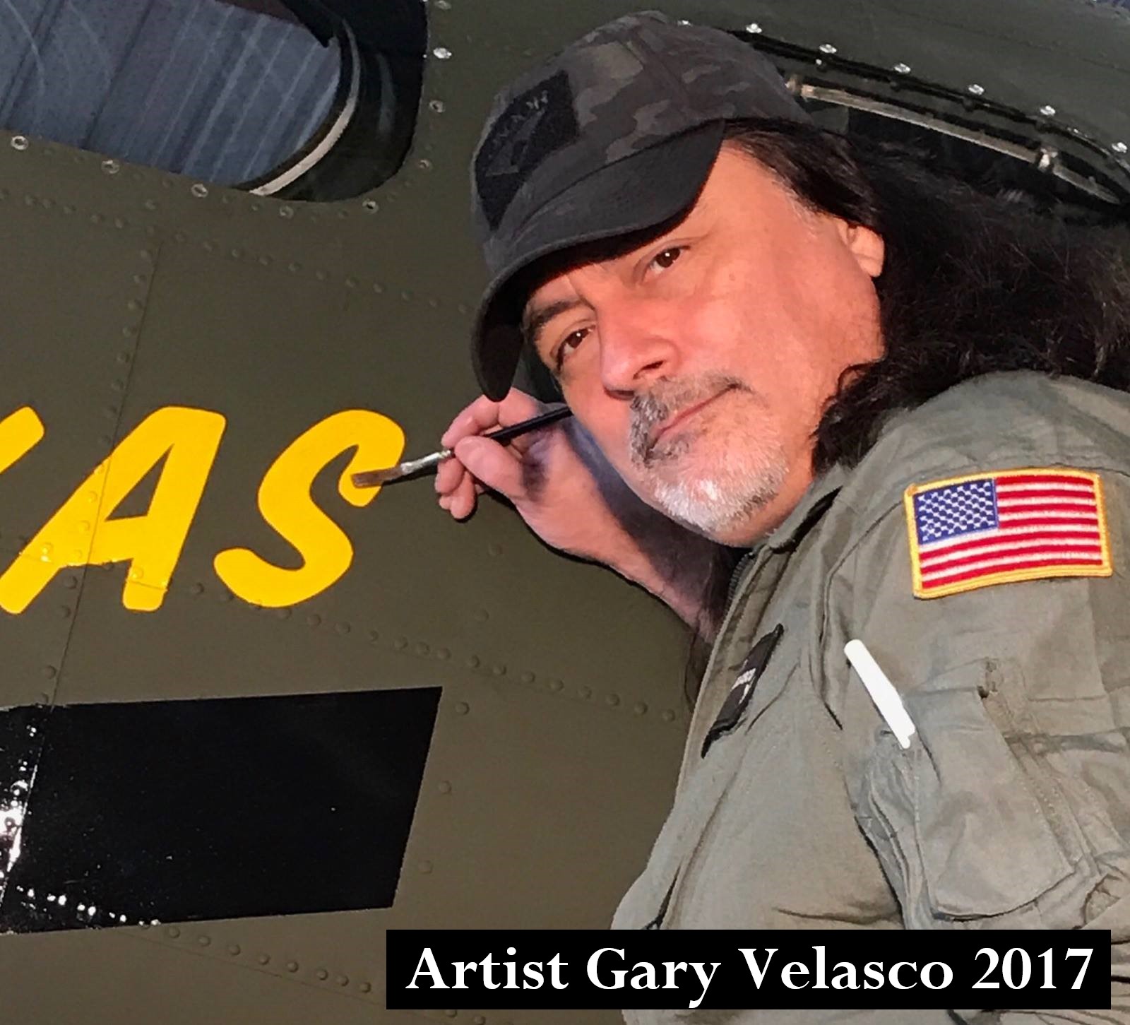 2017 TR Nose Art Artist Gary Velasco