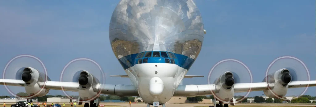 NASA’s Super Guppy Returning to EAA AirVenture Oshkosh in 2026 10 2023 07 26 AV Today Wed guppy hero