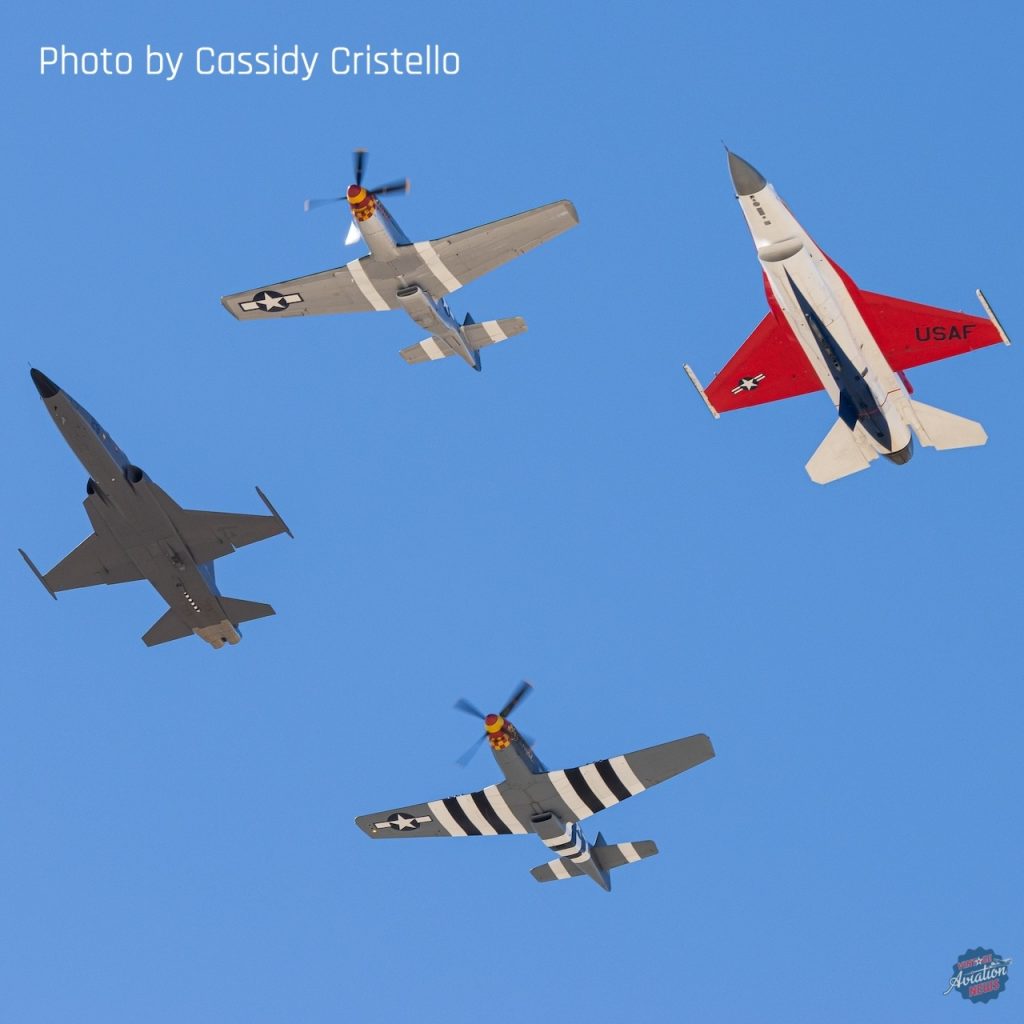 EAA AirVenture's "An Evening with Champions" to Spotlight U.S. Air Force Heritage Flight 10 2026 USAF Heritage Flight Training and Certification Course 22