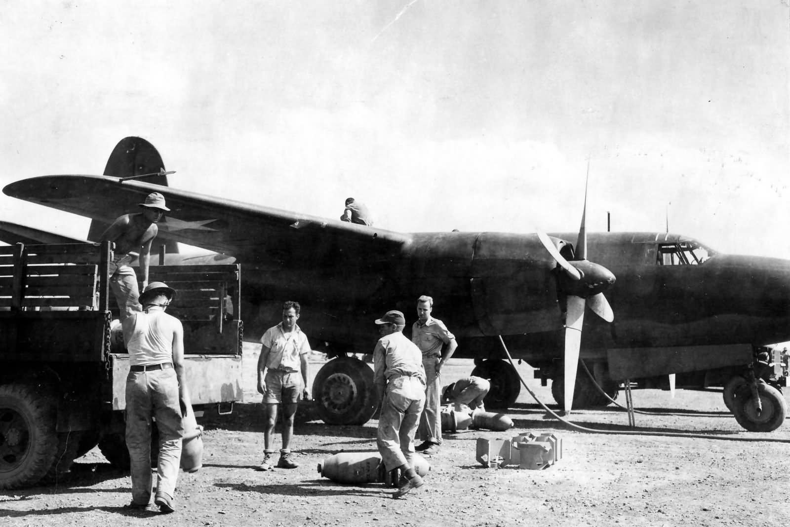 The B-26 Marauder: From Widow-Maker to Master of Medium Bombing 19 22nd Bomb Group B 26 Marauder at Port Moresby 7 Mile Drome New Guinea 1942
