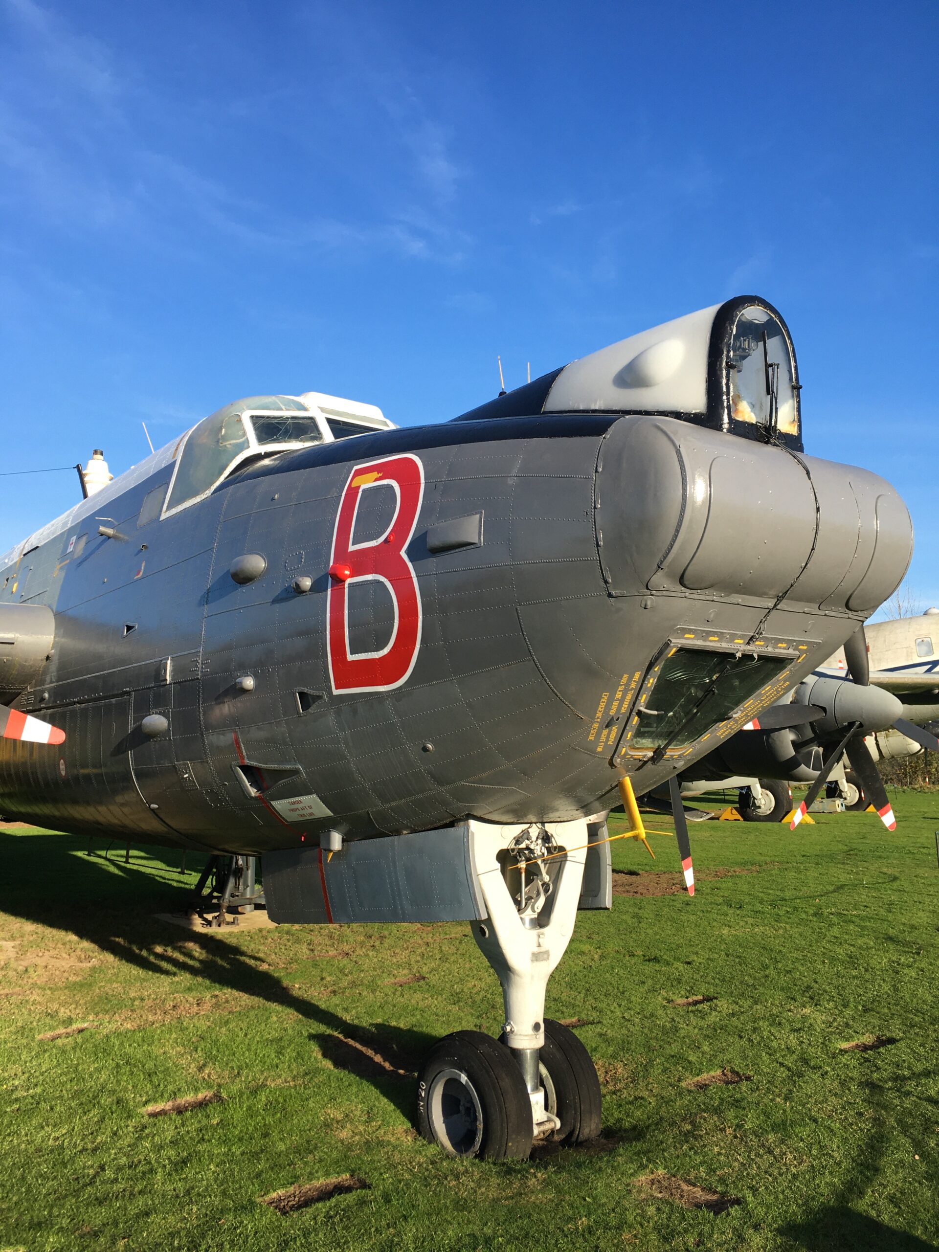 Avro Shackleton 'Nose Job' Completed At Newark Air Museum