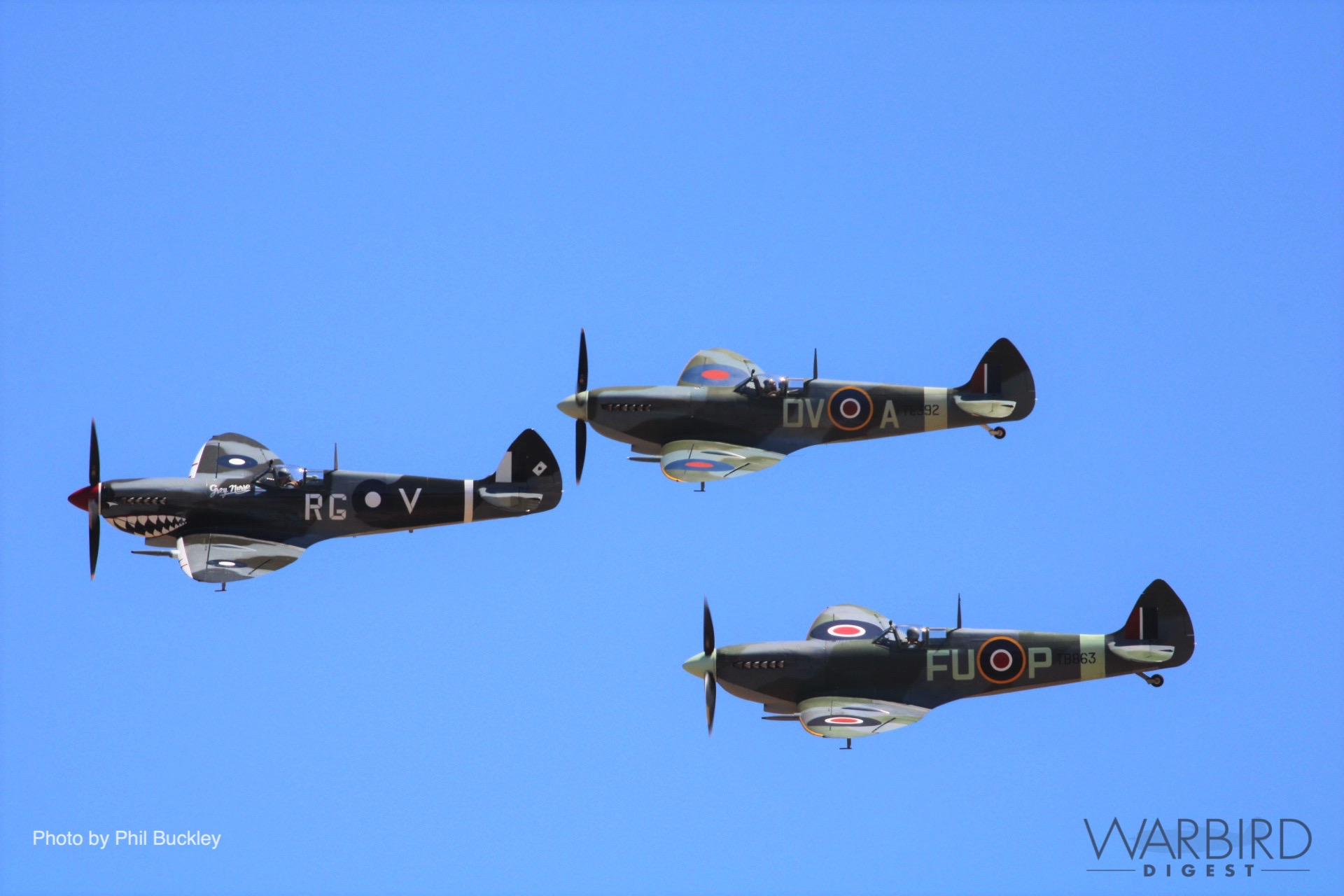 3 Spitfires