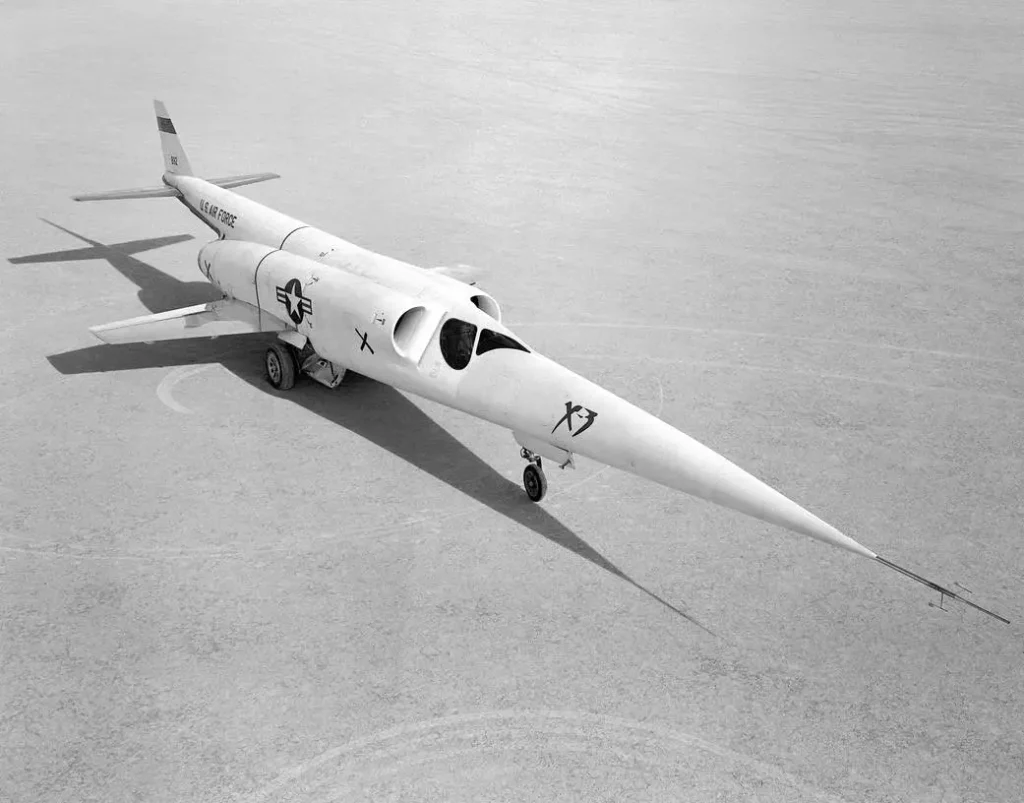 Flight Test Files: Douglas X-3 Stiletto - Taming the Inertia of the Needle Jet 16 341279main E 1546 full