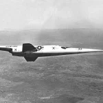 Flight Test Files: Douglas X-3 Stiletto - Taming the Inertia of the Needle Jet 10 This in-flight NACA High-Speed Flight Station (now NASA’s Armstrong Flight Research Center in Edwards, California) photograph of the X-3 Stiletto illustrates the aircraft’s long slender fuselage and the small wings.