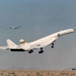 Flight Test Files: XB-70 Valkyrie – Riding the Shockwave at Mach 3 11 The XB-70 Valkyrie is seen taking off on a research flight, escorted by a TB-58 chase plane.