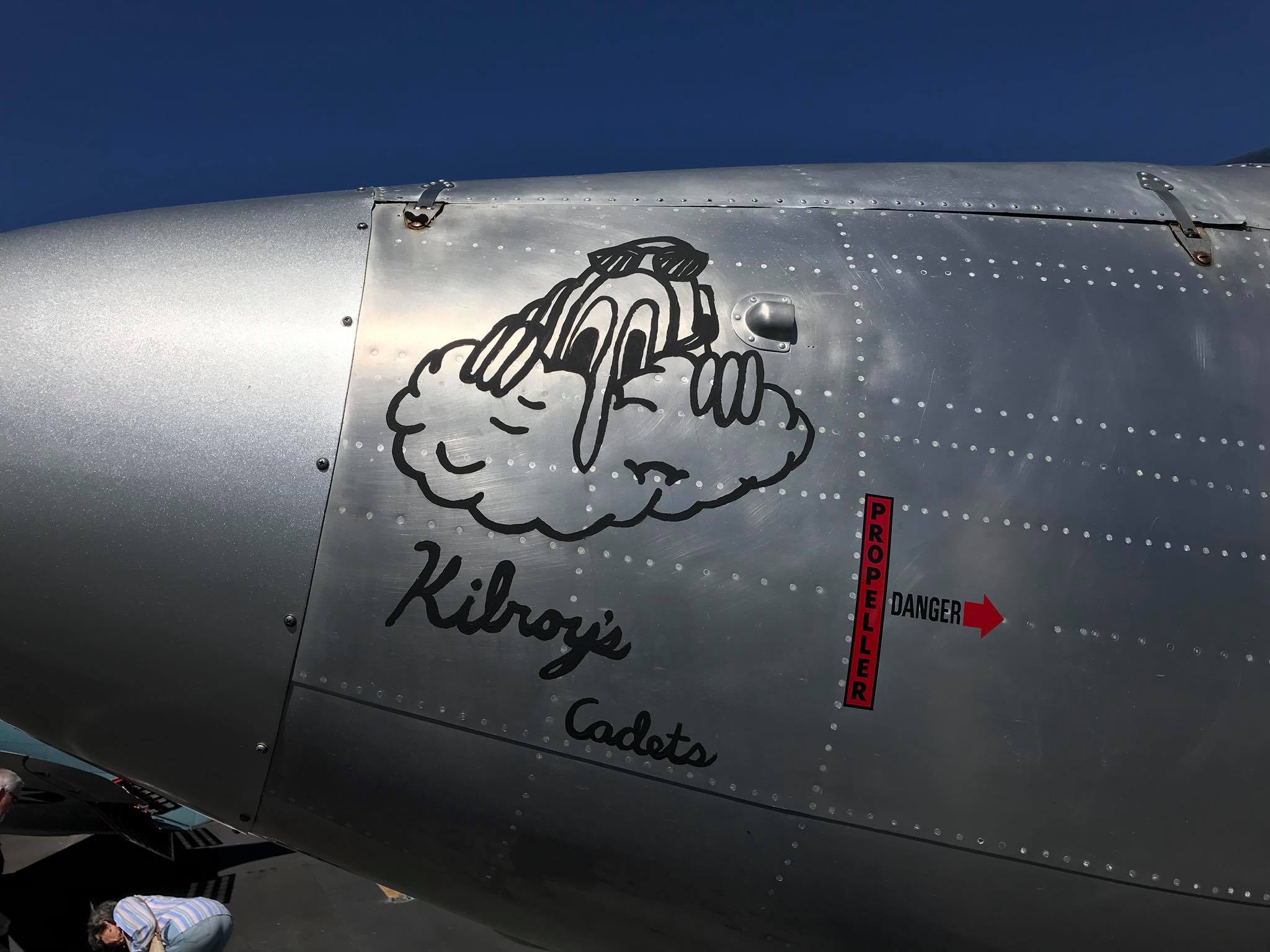 Randy's Vintage Profiles: Beechcraft Model E18S "Kilroy's Cadets" 21 38448900 2220368864657425 4623661516825034752 n