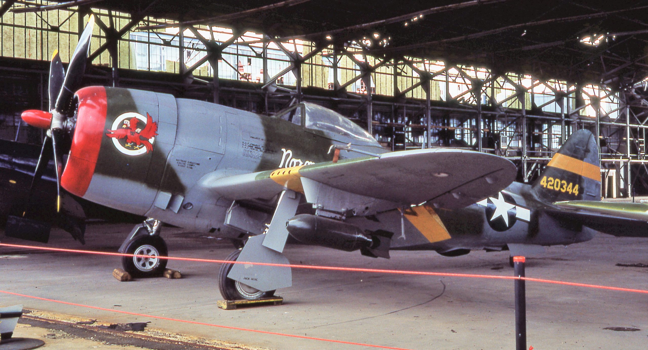 P-47D Thunderbolt “Norma”: Anatomy of a Paint Scheme 16 3 Republic.P47D.45.49458.NEAM .11.1.80.JON 0511b scaled