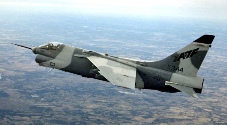 Grounded Dreams of the Vought YA-7F and How It Almost Reclaimed the Skies 11 445th flight test squadron ya 7f corsair ii 71 0344 in flight 2
