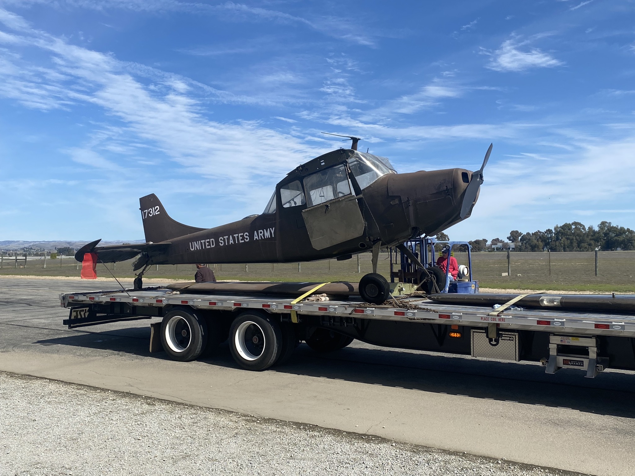 Fuselage of Record-Setting JF-86F Sabre Arrives at Estrella Warbirds Museum 21 480791175 1036748875150830 5246215405705006700 n