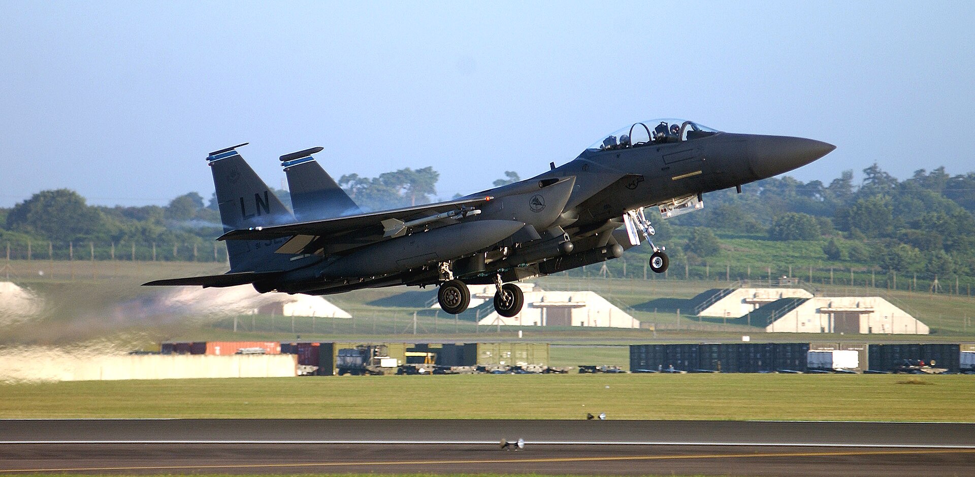 494th Fighter Squadron F 15E Strike Eagle