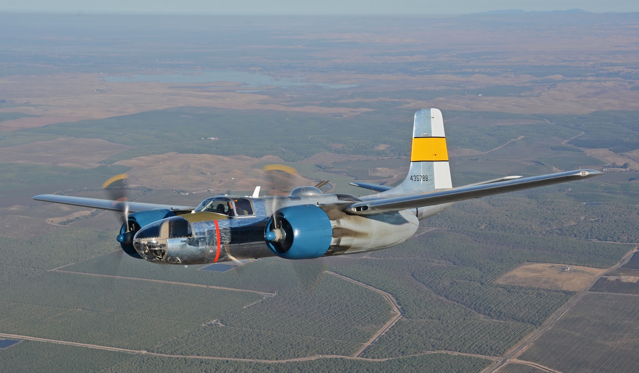 Stockton Field Aviation Museum Acquires A-26C 13 5 Jim Dunn A 26e