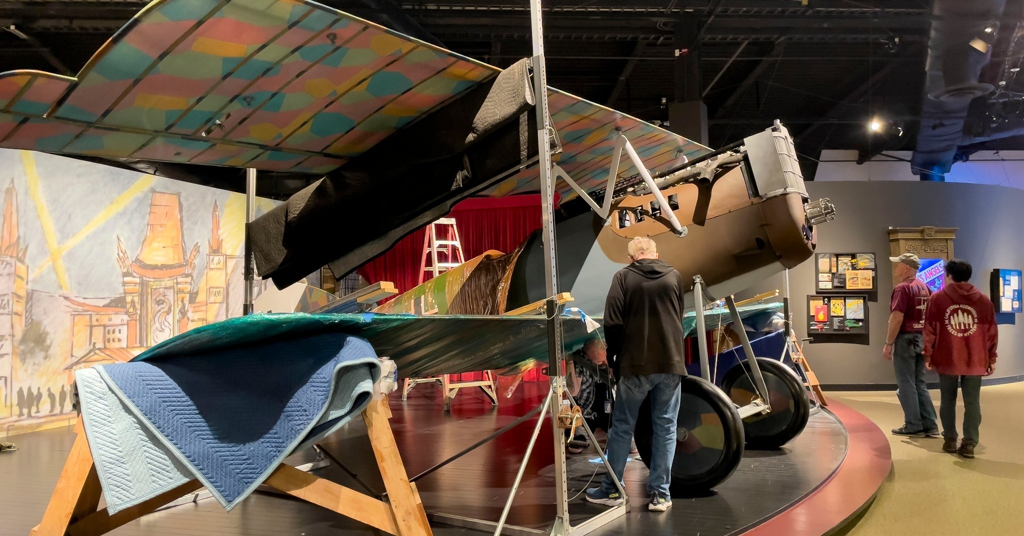 Pfalz D.XII Goes Back on Display in Seattle - Vintage Aviation News