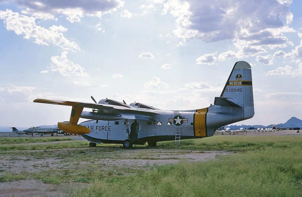 Boneyard Files: Grumman HU-16 Albatross - The Abandoned Flying Boats of the Pacific Rim 17 51 0045 GrummanHU 16A Albatross Tom Baillie Davis Monthan 10091968 1280a