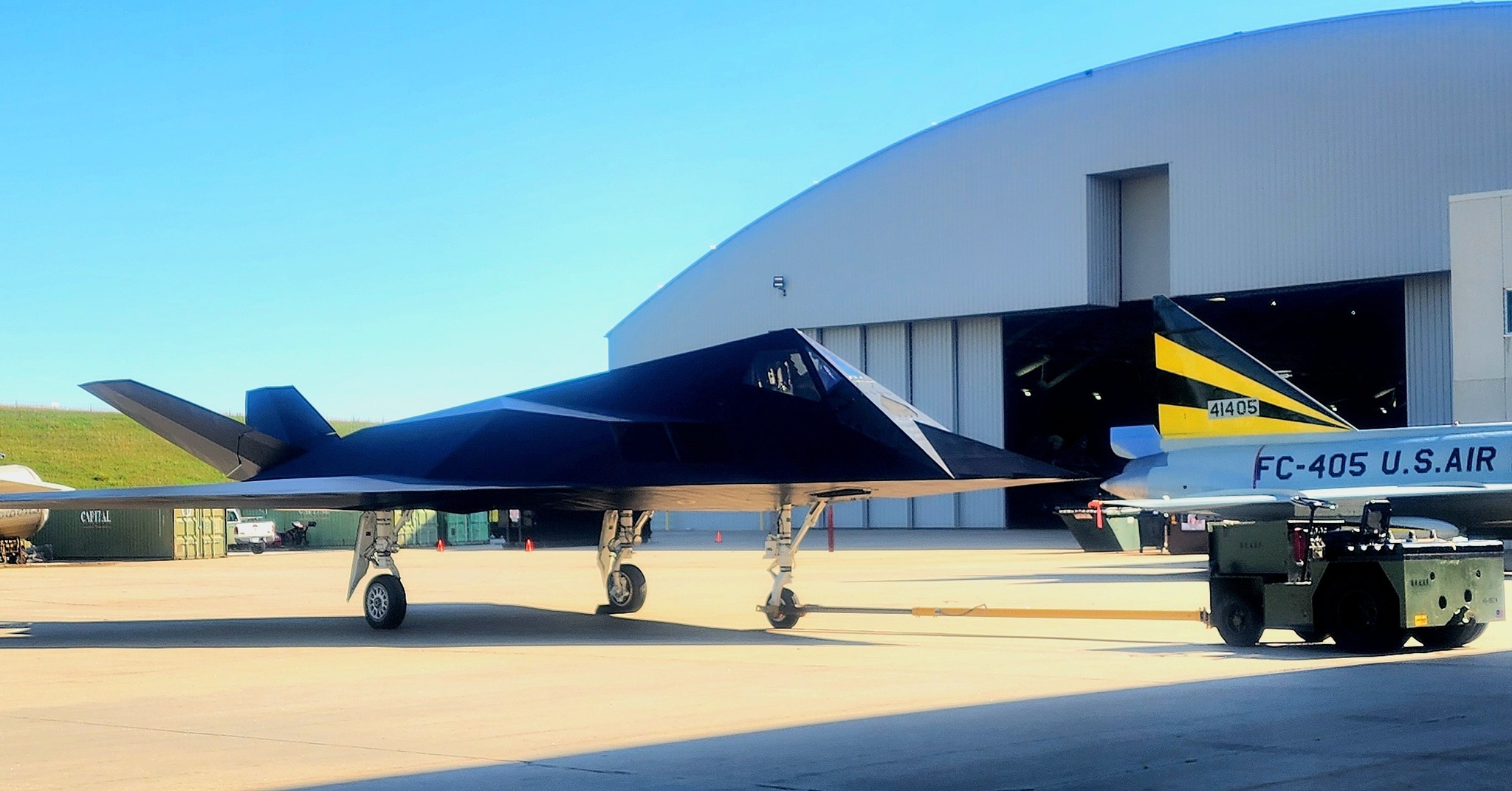 F-117A Nighthawk Goes on Display at Strategic Air Command and Aerospace Museum 20 539272961 1201459215356543 3814839776356710102 n