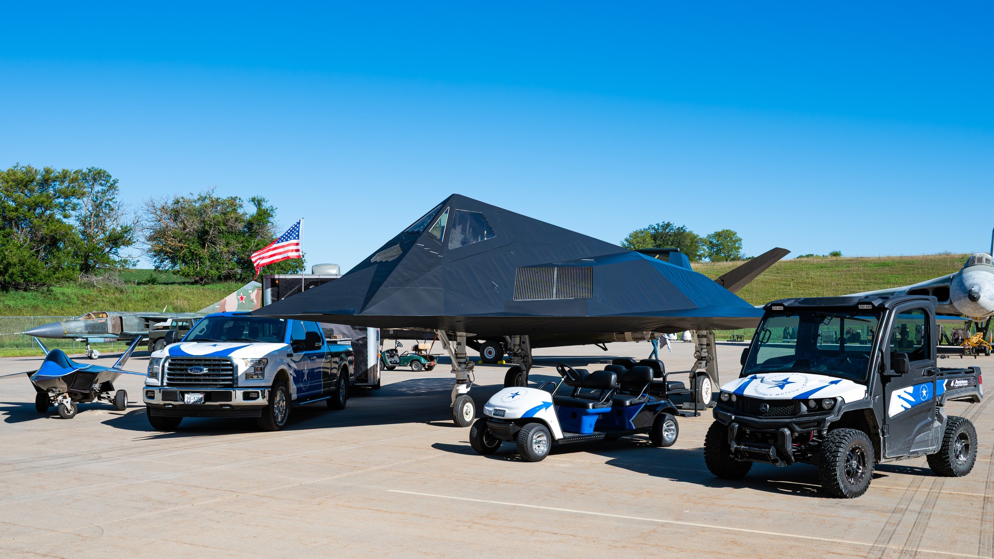 F-117A Nighthawk Goes on Display at Strategic Air Command and Aerospace Museum 19 540009115 1201559155346549 6013108368695998840 n