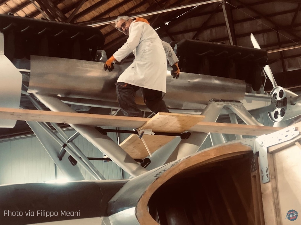 55 engine nacelle panel