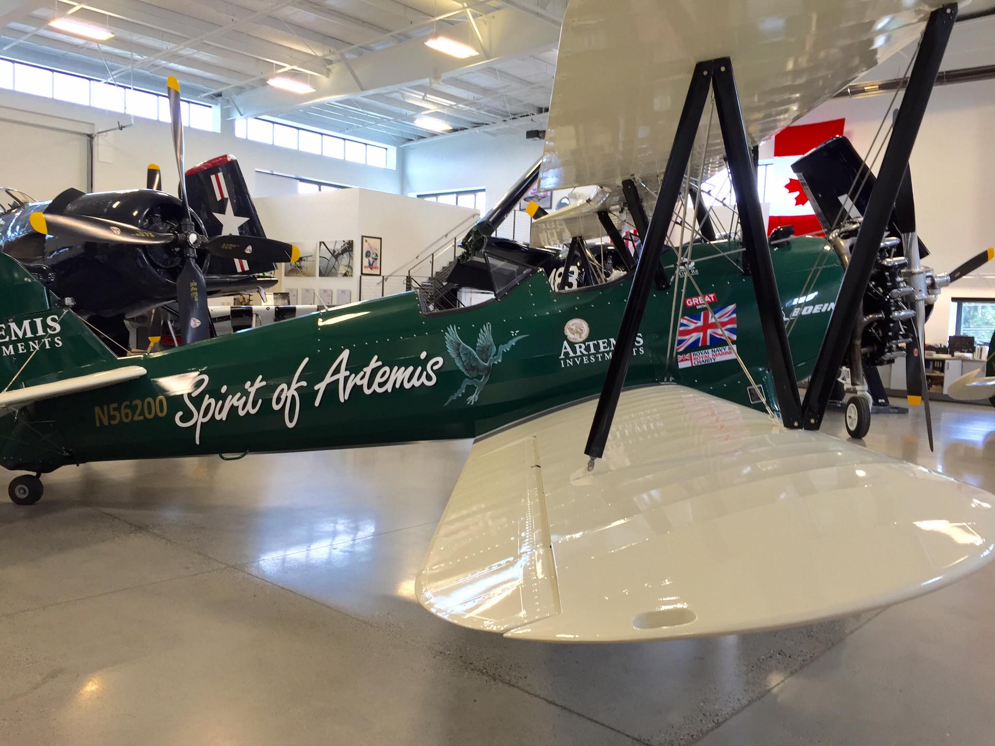Randy's Vintage Profiles: Boeing-Stearman Model 75 Kaydet "Spirit of Artemis" 32 561607115 25686714930929488 2658424839764960718 n