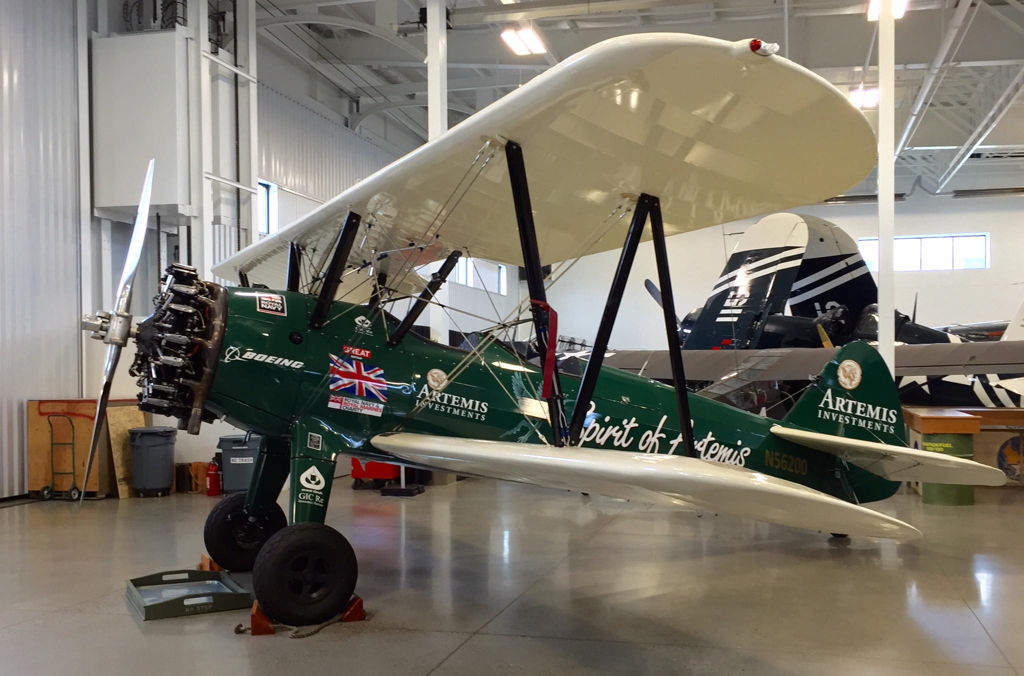 Randy's Vintage Profiles: Boeing-Stearman Model 75 Kaydet "Spirit of Artemis" 11 568039543 25686715027596145 8042353616838876808 n