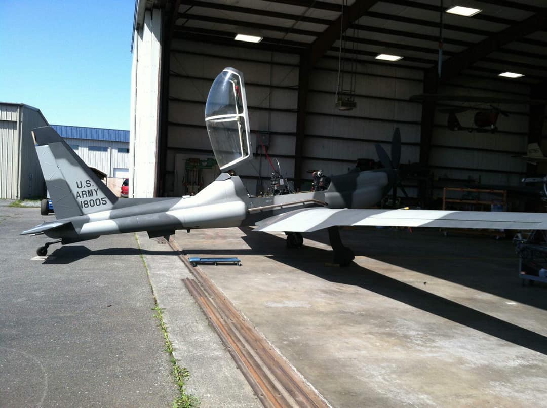 Randy's Warbird Profiles: Lockheed YO-3A Quiet Star 14 60189340 2664149943612646 5542508450556149760 n
