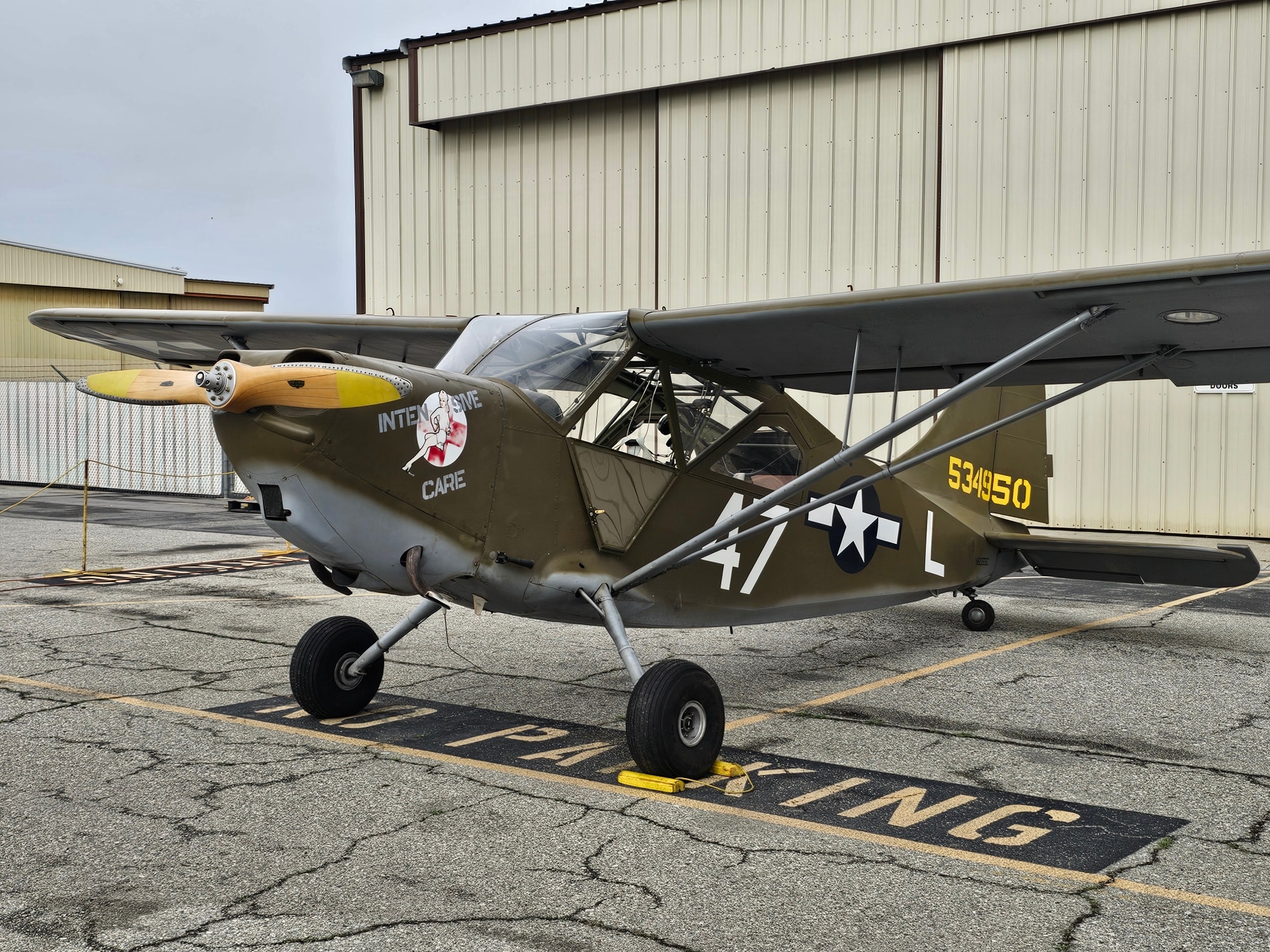 Planes of Fame's Stinson L-5 Sentinel Returns to Chino 24 608080473 1335132438648667 5666442514193652161 n