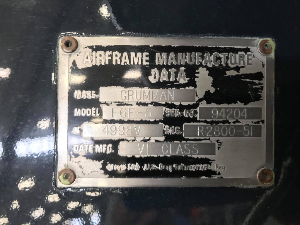 Randy's Warbird Profiles: Grumman F6F-5N Hellcat BuNo 94204 29 644694401 26879512431649726 194609335417561624 n