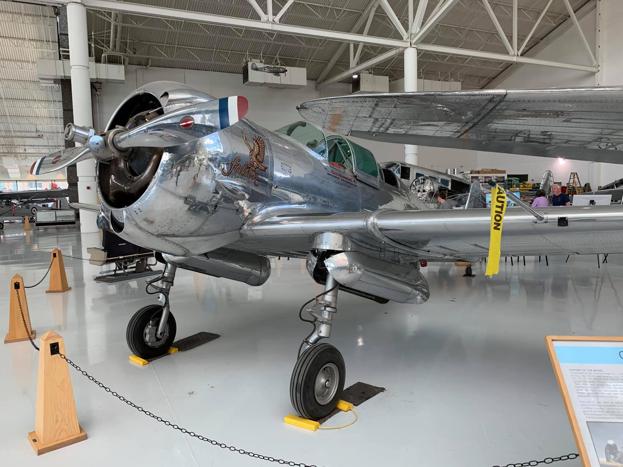 Randy's Warbird Profiles: Curtiss-Wright CW-A22 (Falcon) - Vintage