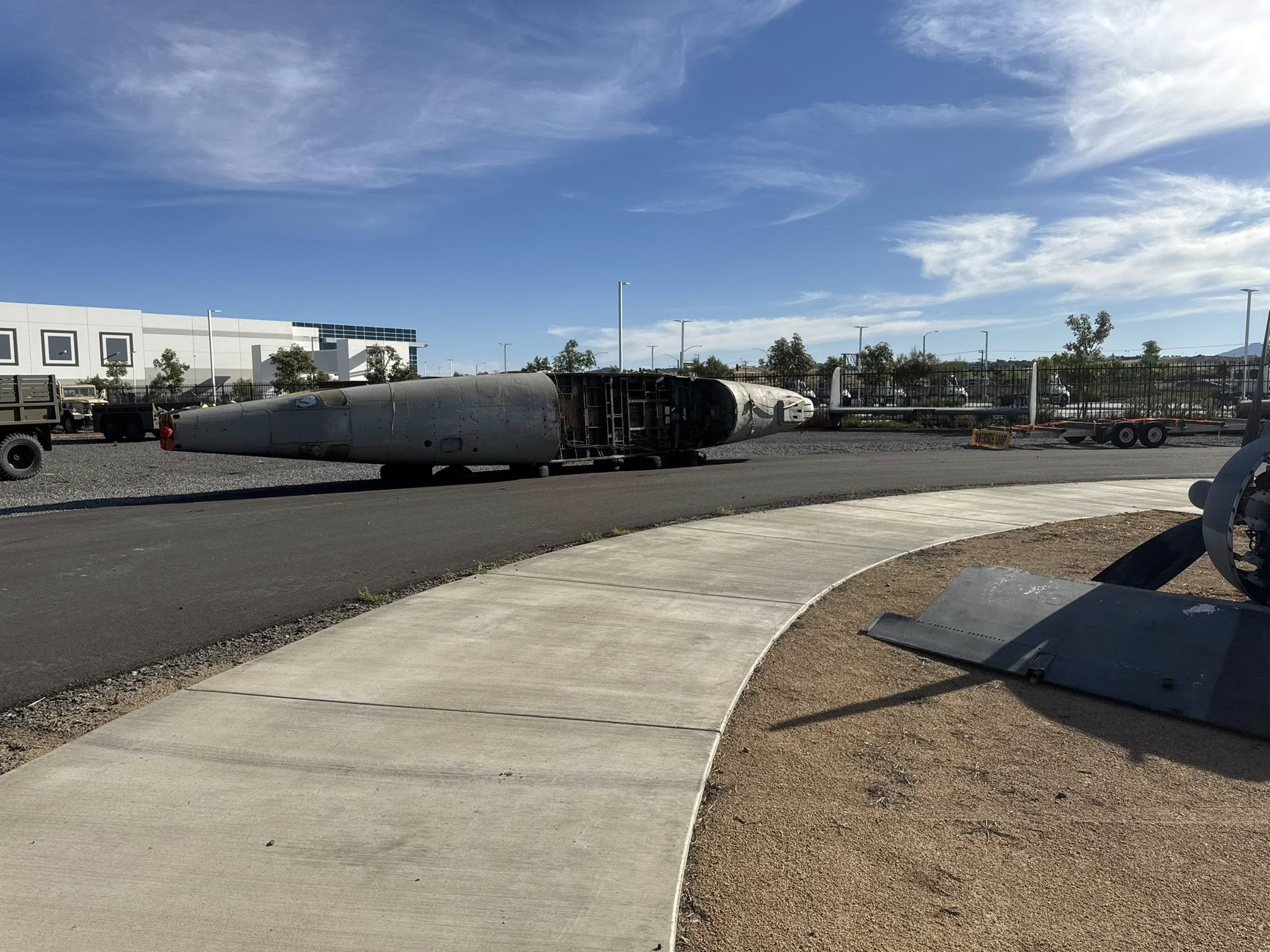 March Field Air Museum Secures PV-2 Harpoon 28 666767376 1453466173242645 9196360156947440959 n