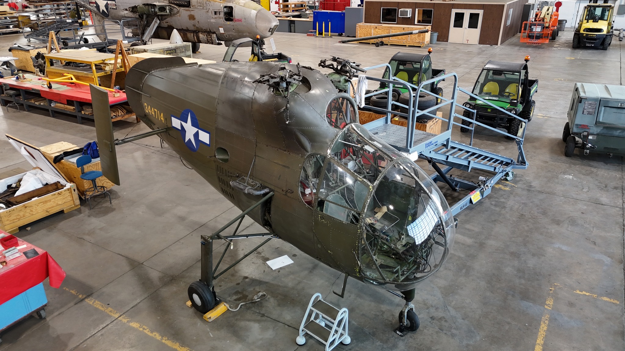 Kellett XR-8 Helicopter to Go on Display at the National Museum of the USAF 10 683572764 1378690330957515 467094807507490032 n