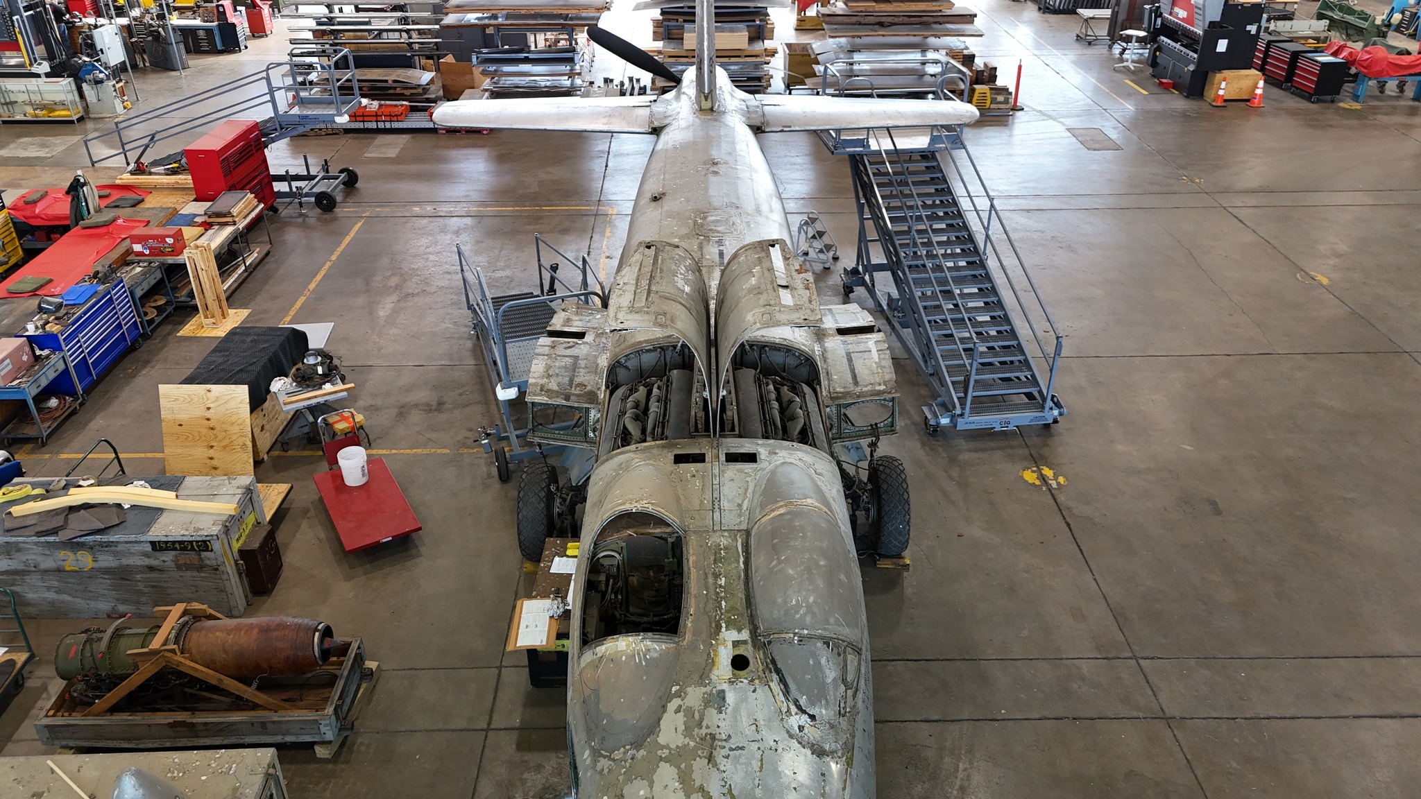 National Museum of the USAF Set to Restore Douglas XB-42 Mixmaster 26 684161883 1378682507624964 61923357274411538 n