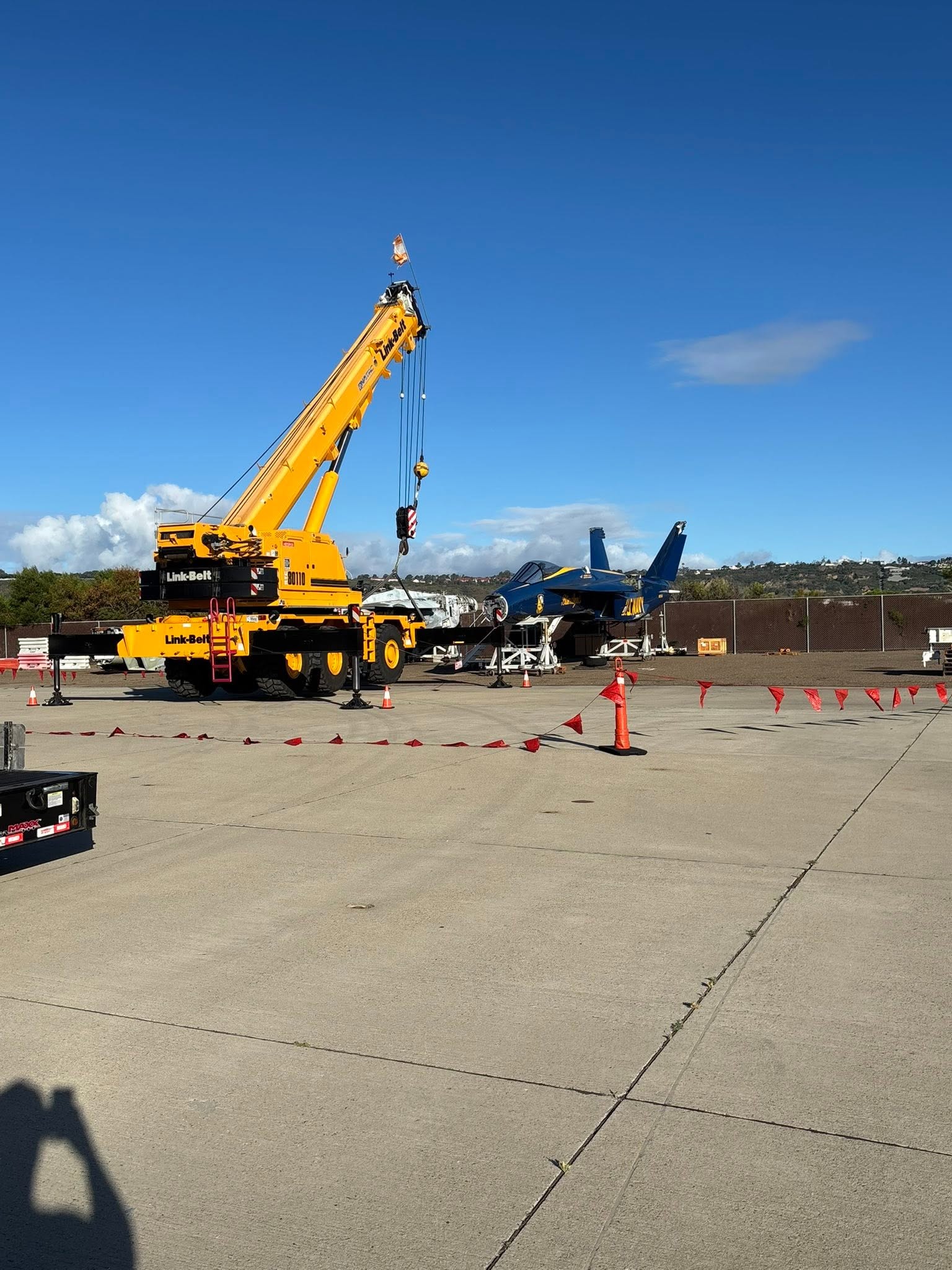 Palm Springs Air Museum Prepares Top Gun: Maverick F/A-18E Super Hornet for Display 12 710597502 1413813114122572 7137391212662136138 n