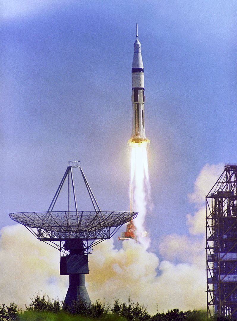 798px Apollo 7 Launch GPN 2000 001171