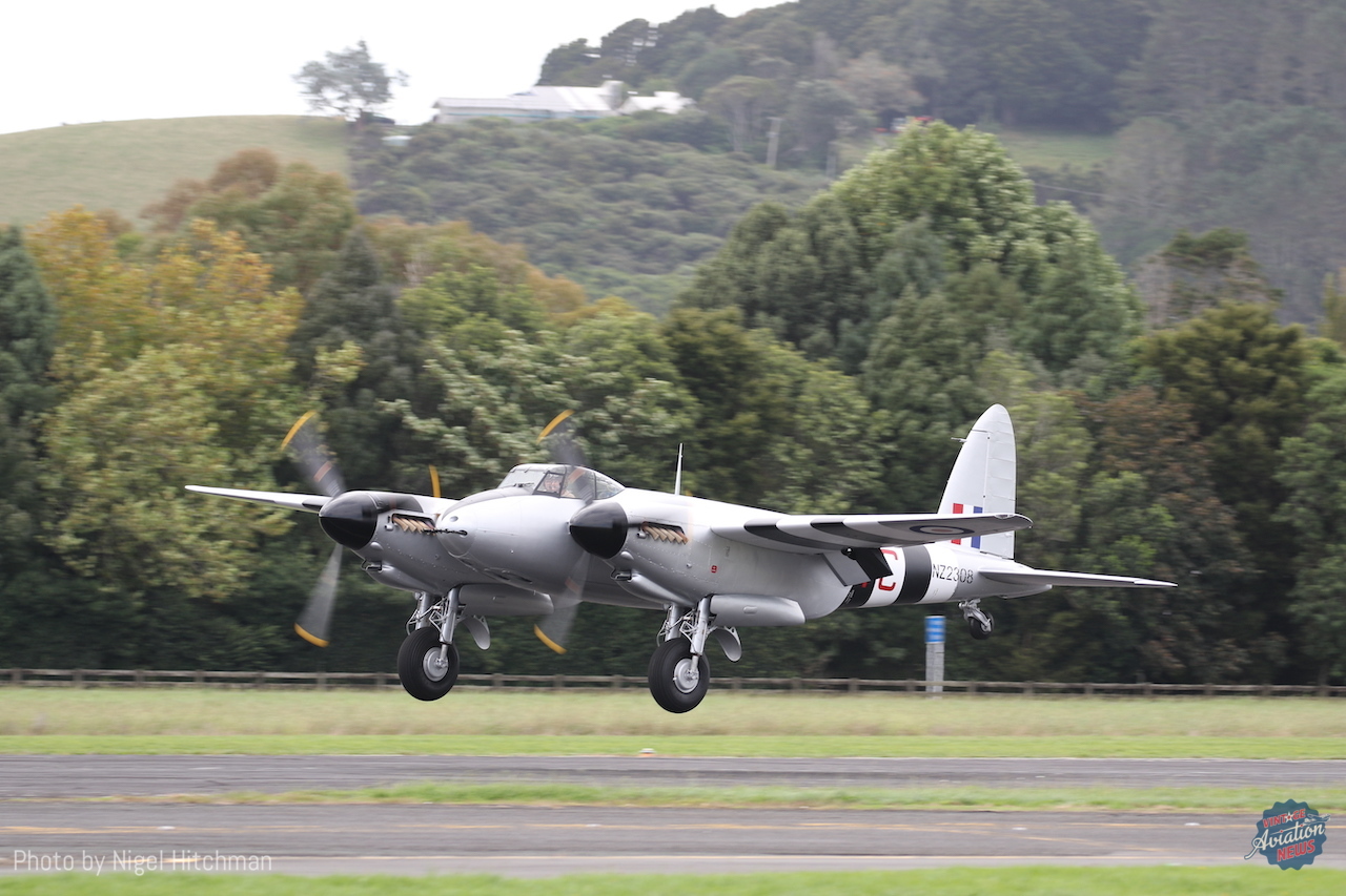 Two Iconic de Havilland Mosquitos Will Take Flight at The 2024 Central