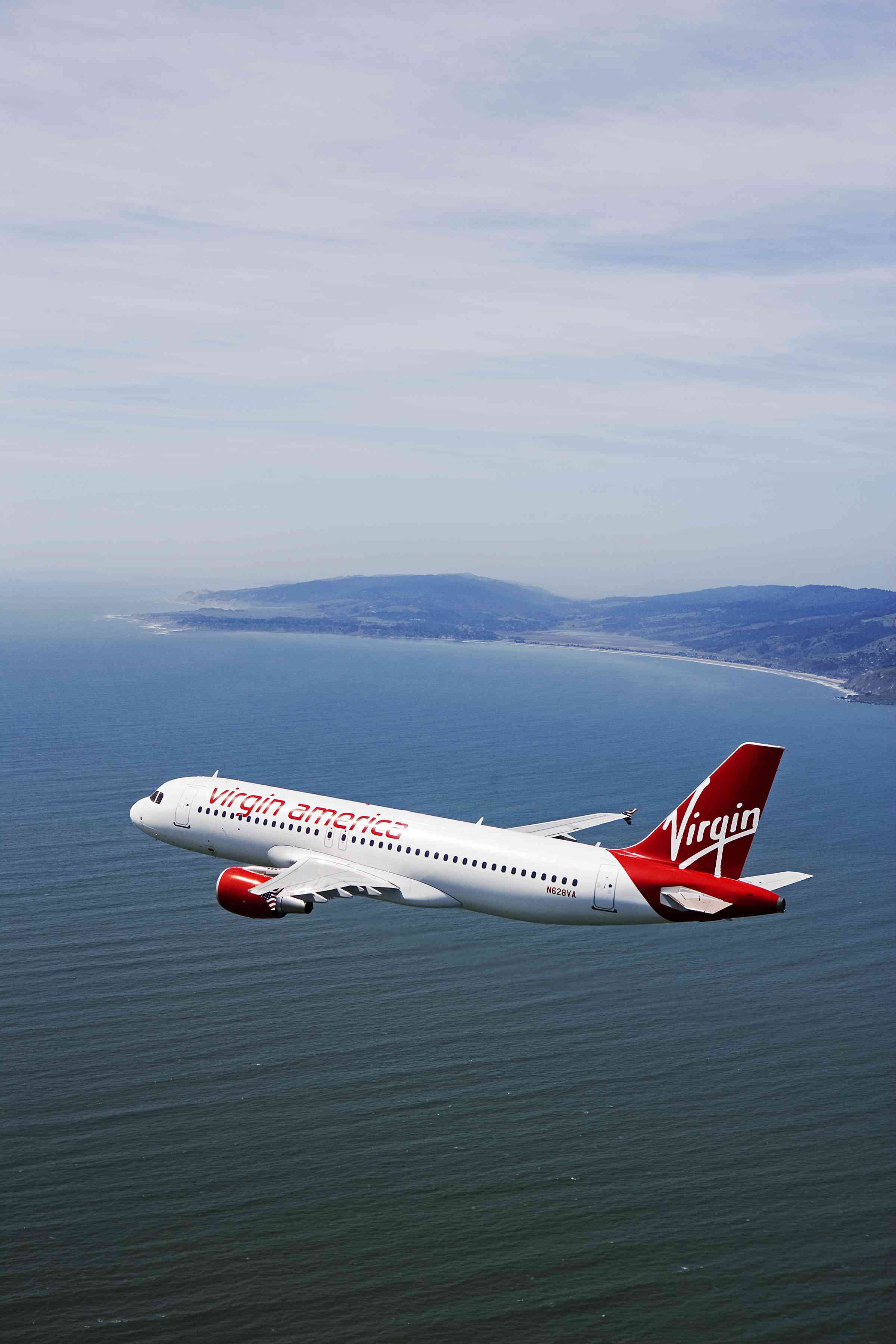 One of the most recent airline service additions at PHOG is Virgin America service to/from both San Francisco and Los Angeles, CA in ETOPS-approved Airbus A-320's. [Photo Credit: mauinow.com]