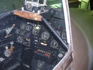 Gunsight and instrument panel from the D.520 on display at Le Bourget. ( Image credit Wikipedia user PpPachy)