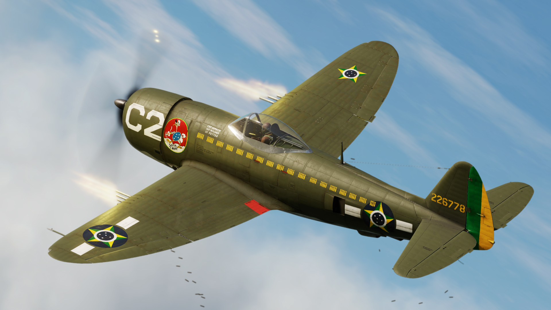 P-47D Thunderbolt “Norma”: Anatomy of a Paint Scheme 19 8 P47 BrazillianAF VIA digitalcombatsimulator.com