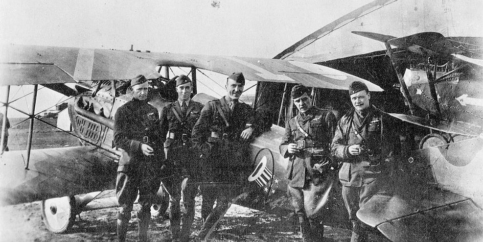 From the Racetrack to the Clouds: The 26 Victories of Captain Edward Rickenbacker 16 94th Aero Squadron Group
