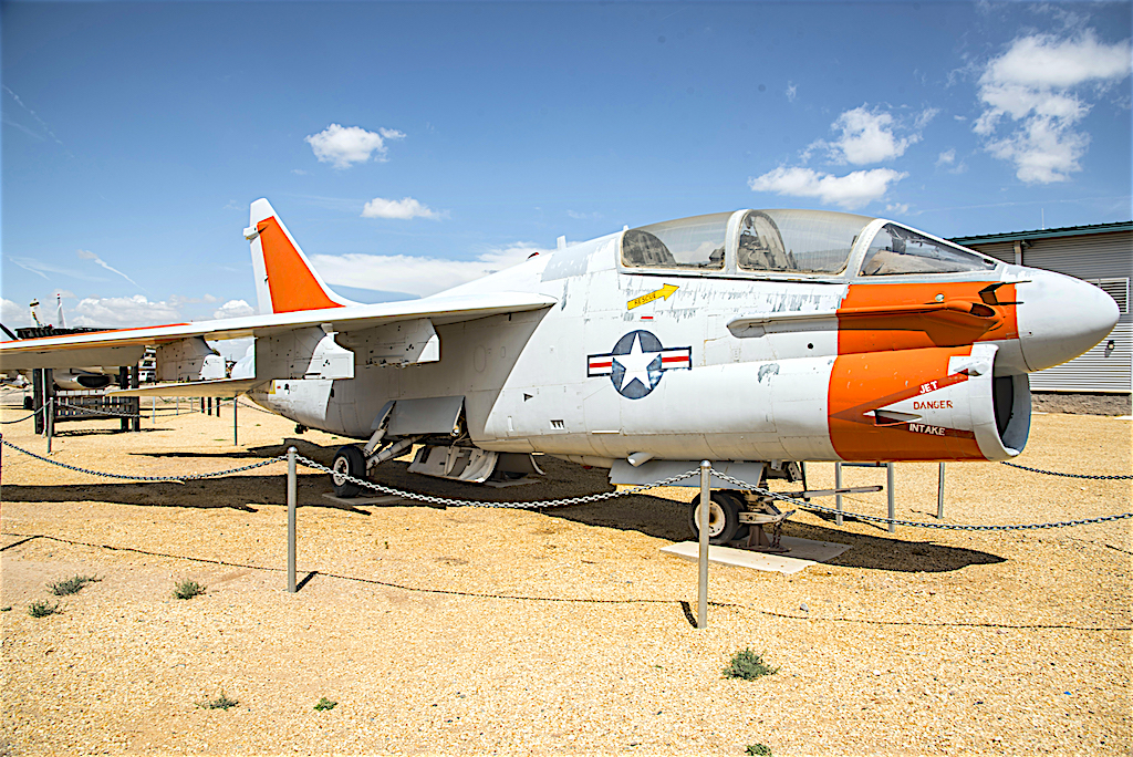 he A-7 was, from 1967 until 1992, one of the most cost effective and capable attack aircraft in the Navy’s inventory. The museum’s A-7 Corsair II is a TA-7C model; converted from a single seat A-7E to a two seat TA-7C in 1976.