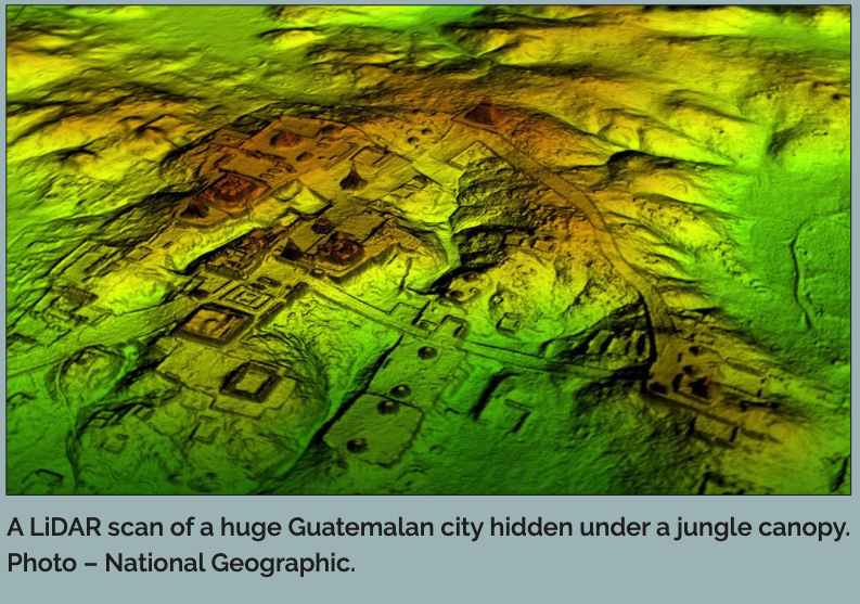 A LiDAR scan of a huge Guatemala