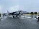 AV 8B Harrier II Arrives at The Hickory Aviation Museum