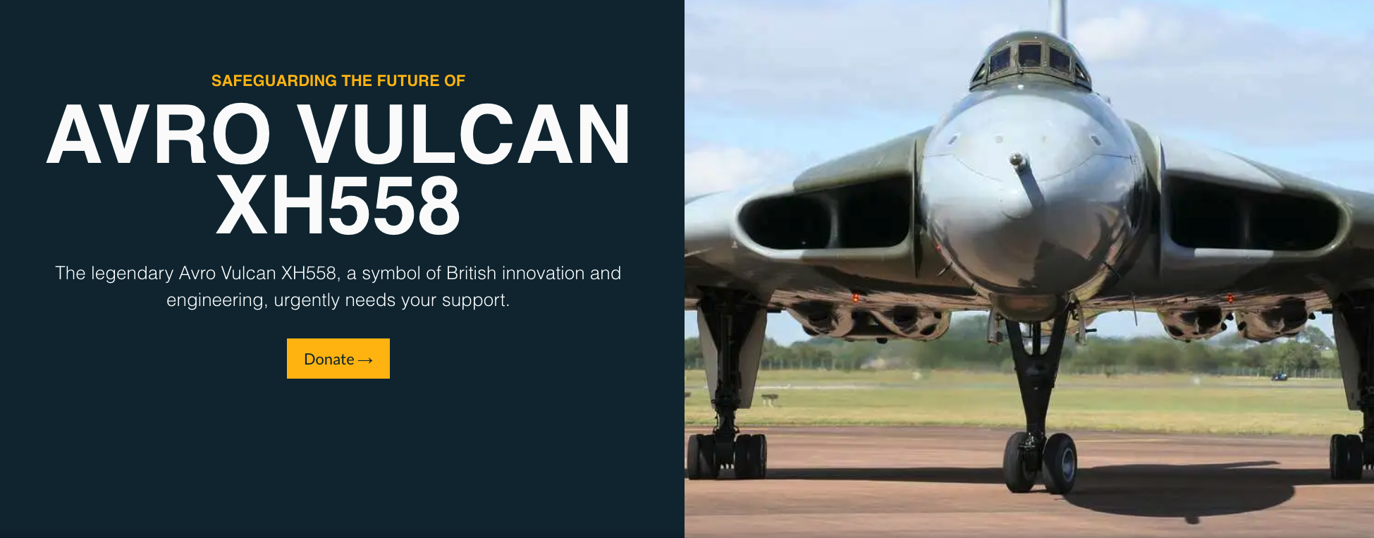 AVRO VULCAN XH558